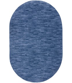 Nourison Essentials - Nre01 Navy Blue Area Rug 6 ft. X 9 ft. Oval Oval