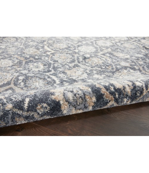 Nourison MOROCCAN CELEBRATION Area Rug kathy ireland Home Moroccan Celebration Area Rug KI385-Navy