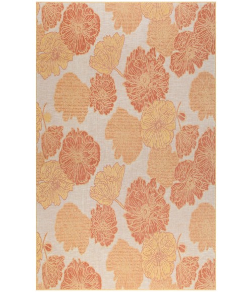 Nourison Garden Oasis Coral Rug GOA04 9 ft. X 12 ft. Rectangle - Rugs Town Nourison Garden Oasis Coral GOA04 9 ft. X 12 ft. Rectangle Rug