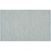 Nourison Courtyard Ivory Aqua COU01 5 ft. Square Rug