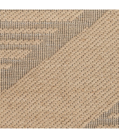 Nourison Washable Jute Natural Beige WSJ01 5 ft. X 7 ft. Rect. Rug