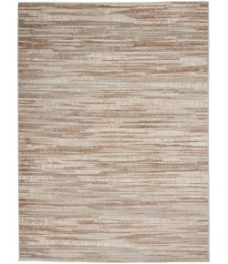 Nourison Elation - Etn01 Ivory Grey Area Rug 4 ft. X 6 ft. Rectangle
