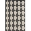 Nourison Positano Black POS04 4 ft. X 6 ft. Rect. Rug