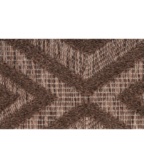 Nourison Versatile Brown NRV01 5 ft. X 7 ft. Rectangle Rug