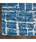 Nourison Luna Blue Silver LUN02 8 ft. X 10 ft. Rect. Rug