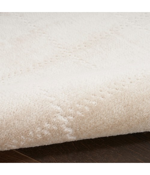 Nourison Serenity Home Ivory SRH05 2 ft. 2 in. X 6 ft. Rect. Rug