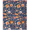 Nourison Allur - Alr08 Navy Multicolor Area Rug 9 ft. X 12 ft. Rectangle