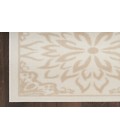 Nourison Jubilant Ivory Beige JUB06 5 ft. 3 in. X 7 ft. 3 in. Rectangle Rug