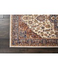 Nourison RESEDA Area Rug Nourison Reseda Runner Area Rug RES01-Cream