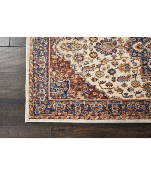Nourison RESEDA Area Rug Nourison Reseda Runner Area Rug RES01-Cream