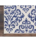Nourison Grafix Runner Area Rug GRF06-White/Blue
