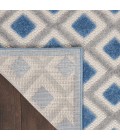 Nourison Aloha Area Rug ALH26 Blue/Grey 12' x 15'