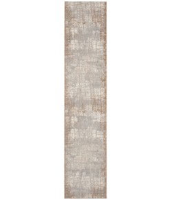 Calvin Klein Ck950 Rush - Ck950 Ivory Taupe Area Rug 2 ft. 3 in. X 10 ft. Runner