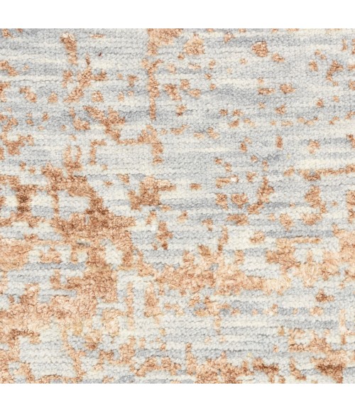 Nourison Luna Blue Mocha LUN01 8 ft. X 10 ft. Rect. Rug