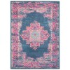 Nourison Passion - Psn03 Blue Area Rug 5 ft. 3 X 7 ft. 3 Rectangle