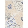 Nourison Home Passion PSN17 Ivory Grey Blue 1 ft. 10 in. X 2 ft. 10 in. Area Rug
