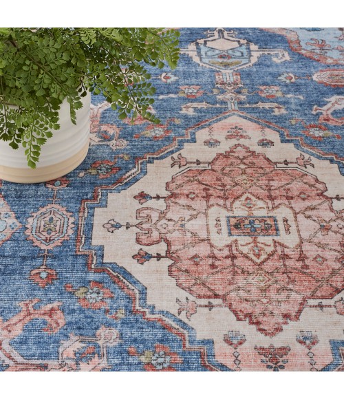 Nourison Fulton Area Rug Nourison Fulton Area Rug FUL11 Blue