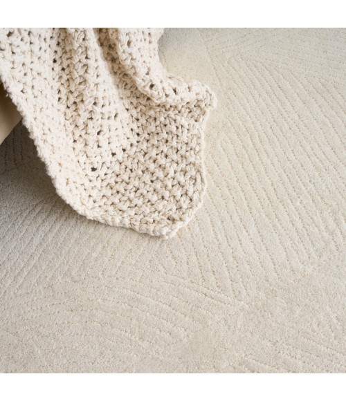 DKNY Pure Patterns Ivory PRN01 4 ft. X 6 ft. Rect. Rug