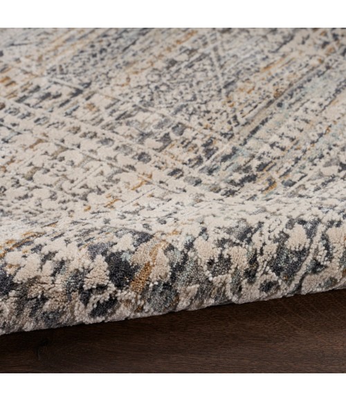 Nourison Lynx Ivory Slate LNX05 8 ft. X 10 ft. Rect. Rug