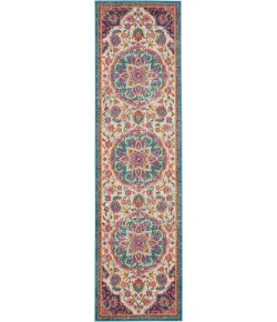 Nourison Passion - Psn22 Ivory Multicolor Area Rug 2 ft. 2 X 7 ft. 6 Rectangle