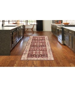 Nourison Vintage Home Red VNH02 2 ft. 2 in. X 7 ft. 6 in. Rectangle Rug