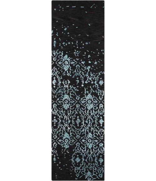 Nourison Opaline Runner Area Rug OPA06-Midnight/Blue