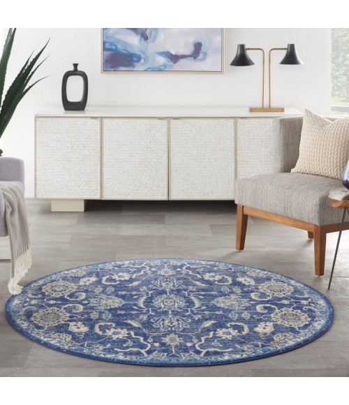 Nourison GRAFIX Area Rug Nourison Grafix Area Rug GRF24-Navy