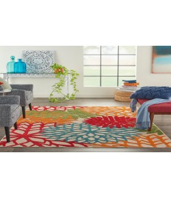 Nourison Aloha Green ALH05 3 ft. 6 in. X 5 ft. 6 in. Rectangle Rug