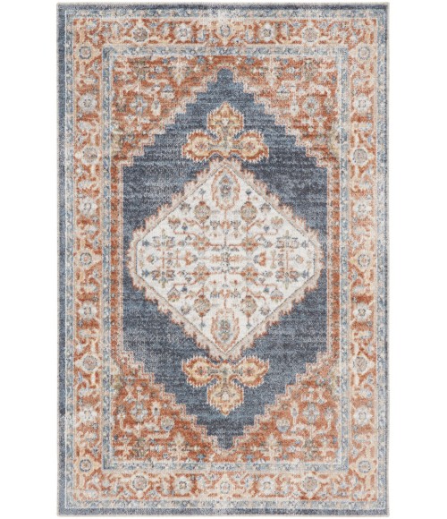 Nourison Astra Machine Washable Area Rug ASW11 Denim Multi