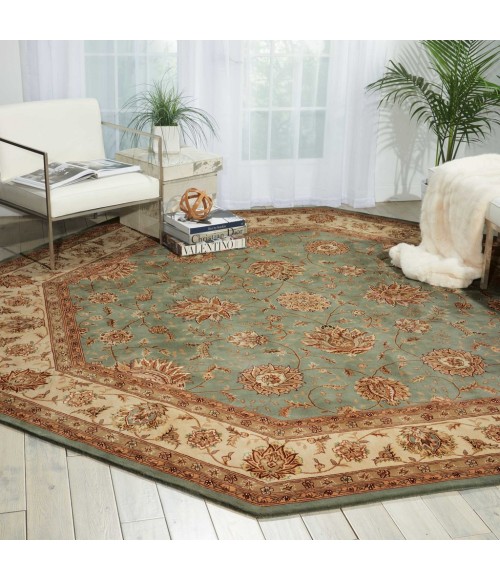 Nourison 2000 Octagon Area Rug 2210-Blue