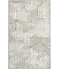Nourison Home Grafix GRF39 Grey 2 ft. X 4 ft. Area Rug