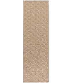 Nourison Washable Jute 2ft. x 6ft. Natural Modern Indoor Rug