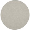 Nourison Positano - Pos01 Light Grey Area Rug 6 ft. X 6 ft. Round