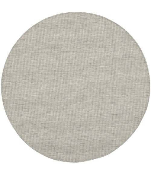 Nourison Positano Round Area Rug POS01-Lt Grey