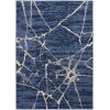 Calvin Klein Ck001 Riverflow - Rfv05 Blue Area Rug 3 ft. 2 in. X 5 ft. Rectangle