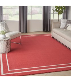 Nourison Essentials - Nre02 Brick Ivory Area Rug 8 ft. X 10 ft. Rectangle