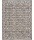 Nourison Shadows Charcoal Ivory SHW04 6 ft. X 9 ft. Rect. Rug