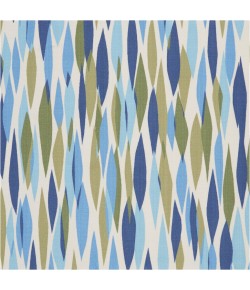 Nourison Wav01/Sun & Shade - Snd01 Seaglass Area Rug 5 ft. 3 X 5 ft. 3 Square