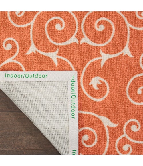 Nourison Home & Garden Area Rug RS019-Orange