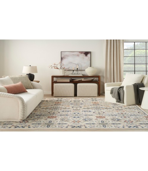 Nourison Allur Beige ALR03 5 ft. 3 in. X 7 ft. 3 in. Rectangle Rug