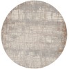 Calvin Klein Ck950 Rush - Ck950 Ivory Taupe Area Rug 8 ft. X Round