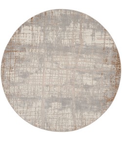 Calvin Klein Ck950 Rush - Ck950 Ivory Taupe Area Rug 8 ft. X Round