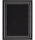 Nourison Nourison Essentials Area Rug Nourison Nourison Essentials Area Rug NRE02 Black Ivory