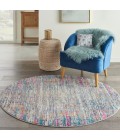 Nourison Passion Round Area Rug PSN09-Ivory/Multi