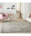Nourison STARRY NIGHTS Area Rug Nourison Starry Nights Area Rug STN09-Grey/Navy