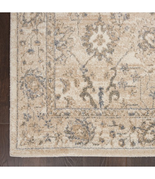 Nourison MOROCCAN CELEBRATION Area Rug kathy ireland Home Moroccan Celebration Area Rug KI384-Ivory/Sand