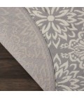 Nourison Jubilant Round Area Rug JUB06-Ivory/Grey
