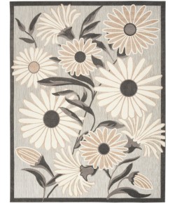 Nourison Aloha - Alh33 Beige Area Rug 5 ft. 3 in. X 7 ft. 5 in. Rectangle