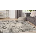 Nourison Serenity Home Ivory Grey SRH06 3 ft. 11 in. X 5 ft. 11 in. Rectangle Rug
