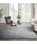kathy ireland Home Moroccan Celebration Area Rug KI389-Blue/Grey